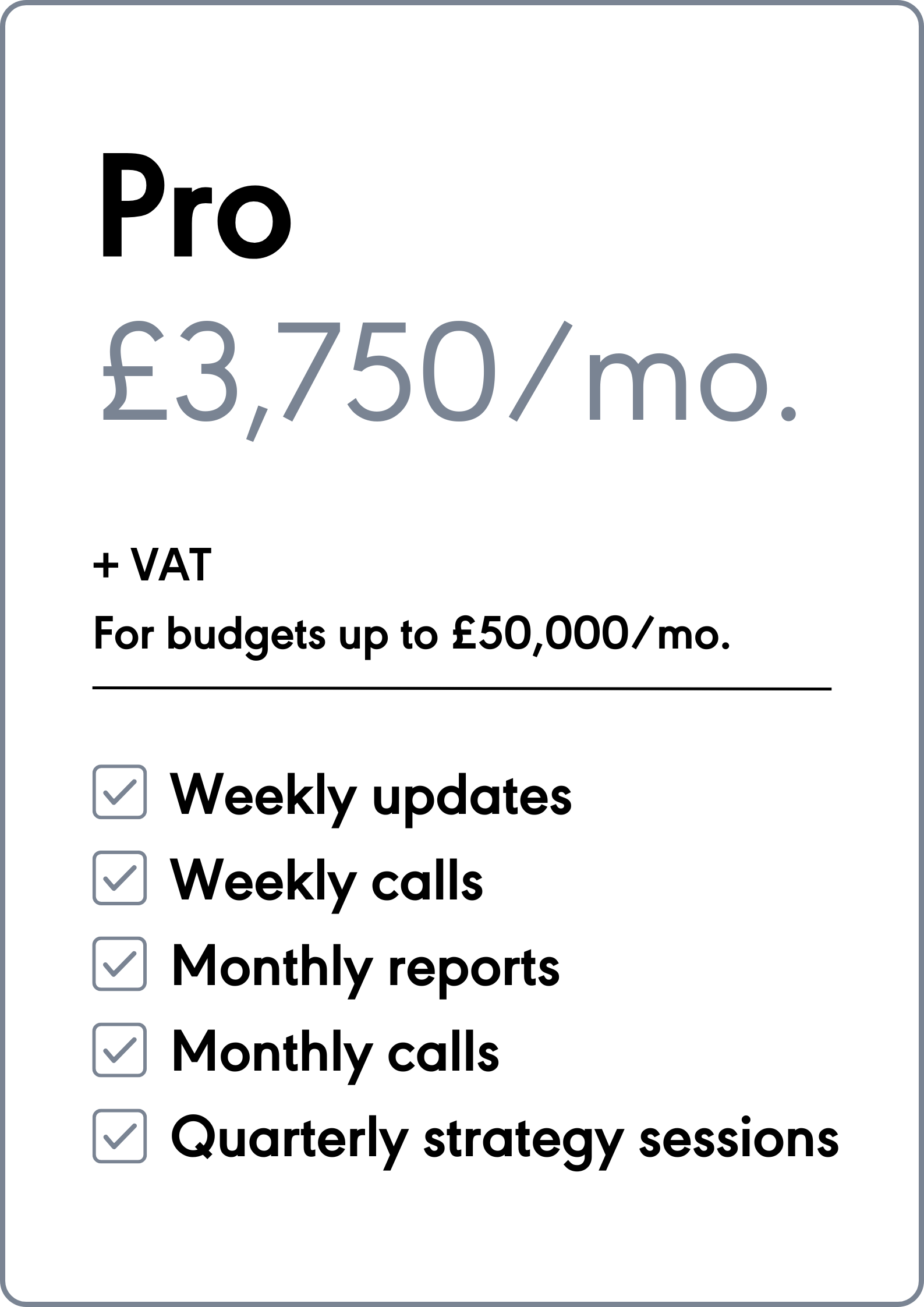 Platypus Media - Google Ads Agency - Facebook Ads Agency - Pricing - Pro