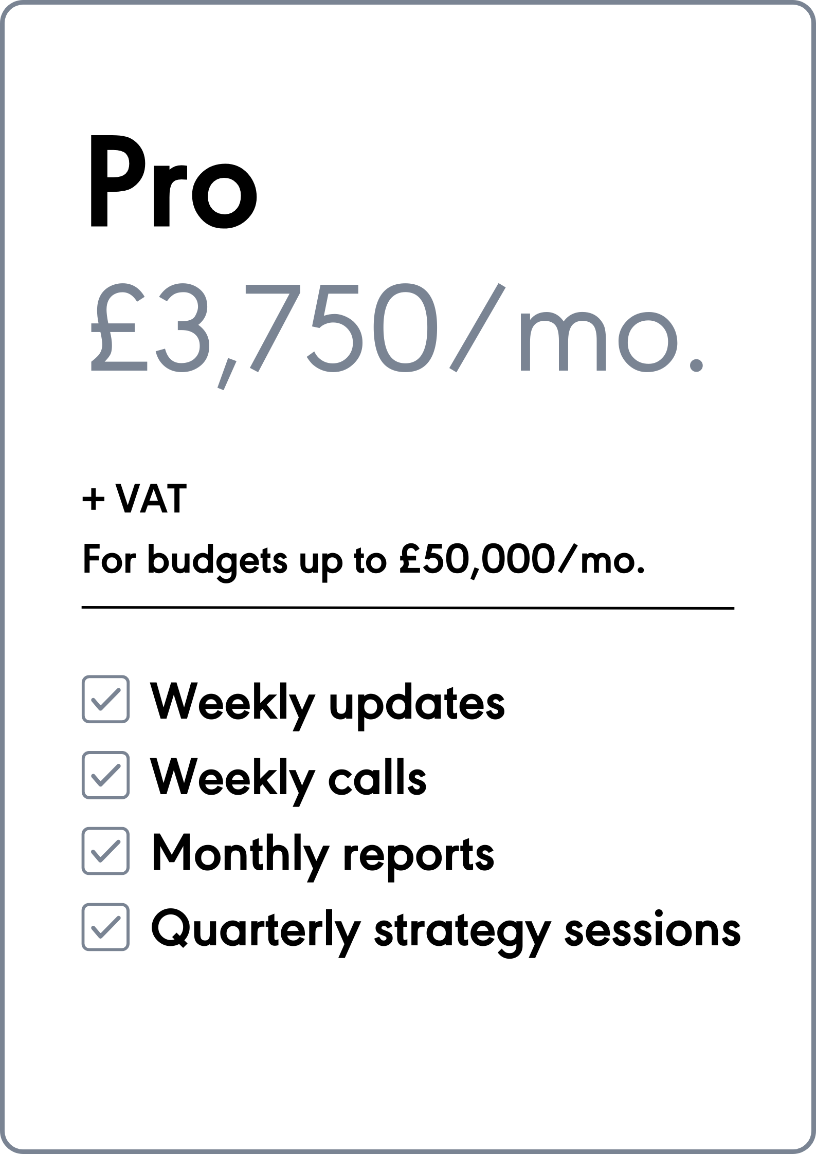 Platypus Media - Google Ads Agency - Facebook Ads Agency - Pricing - Pro
